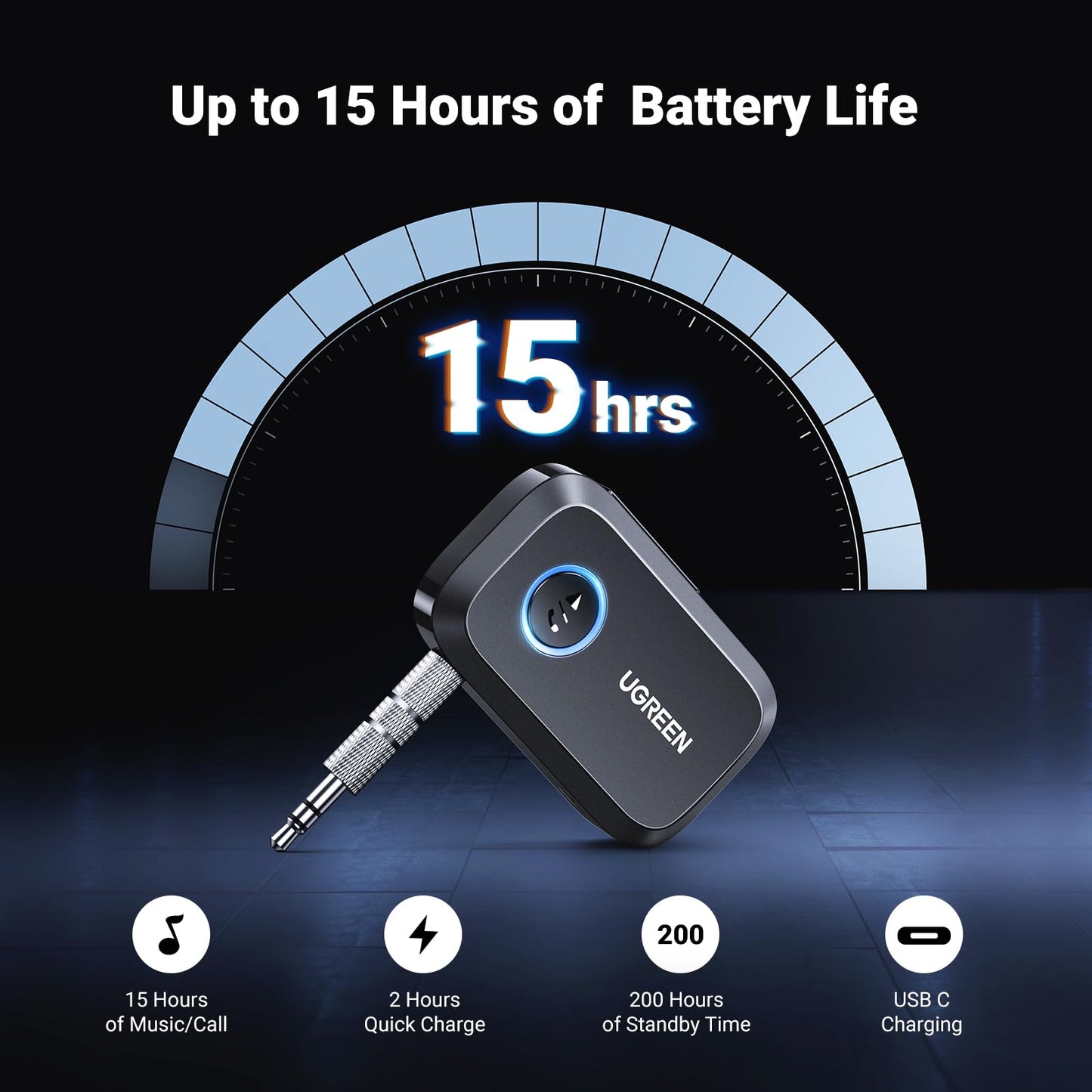 Adaptador Bluetooth auxiliar para coche