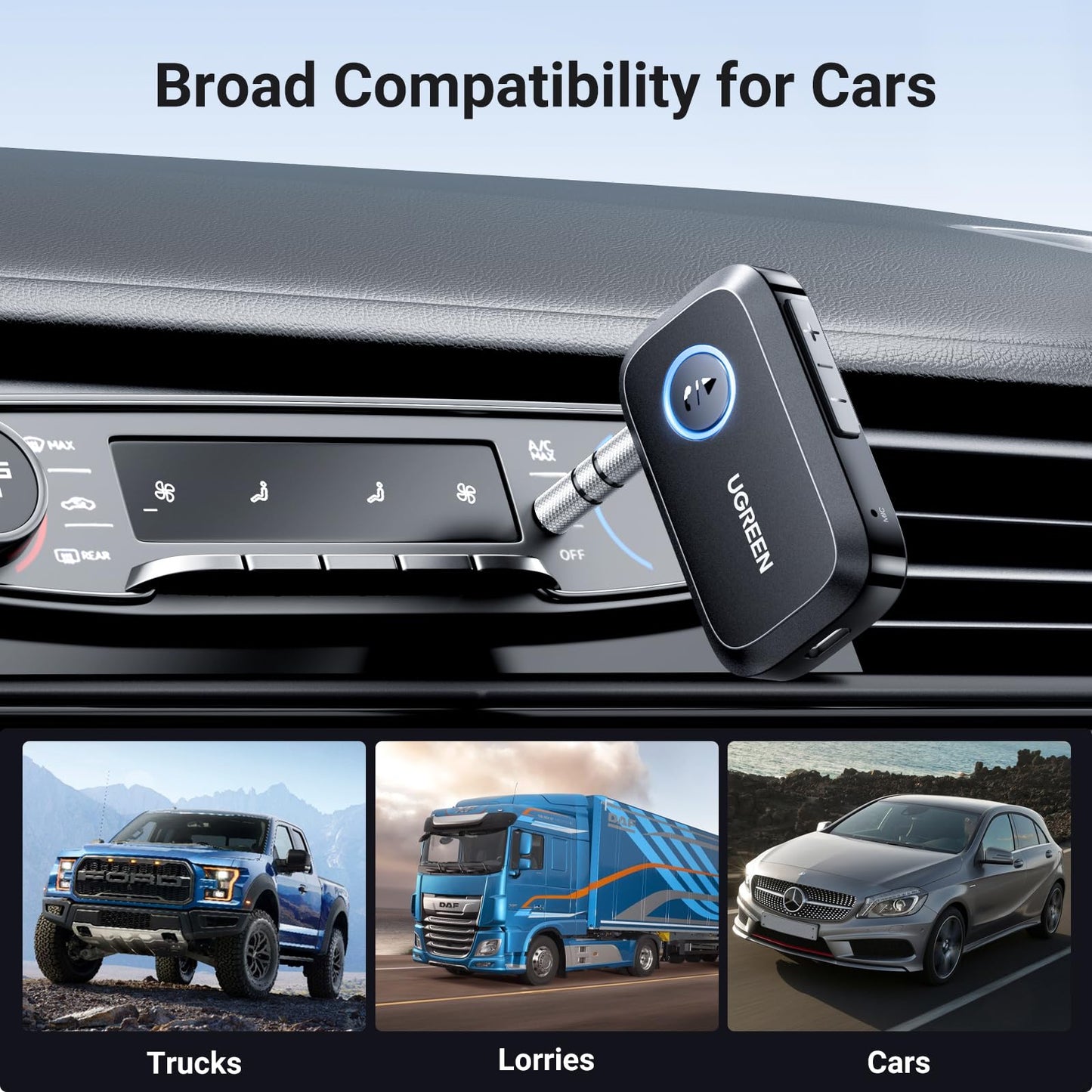 Adaptador Bluetooth auxiliar para coche