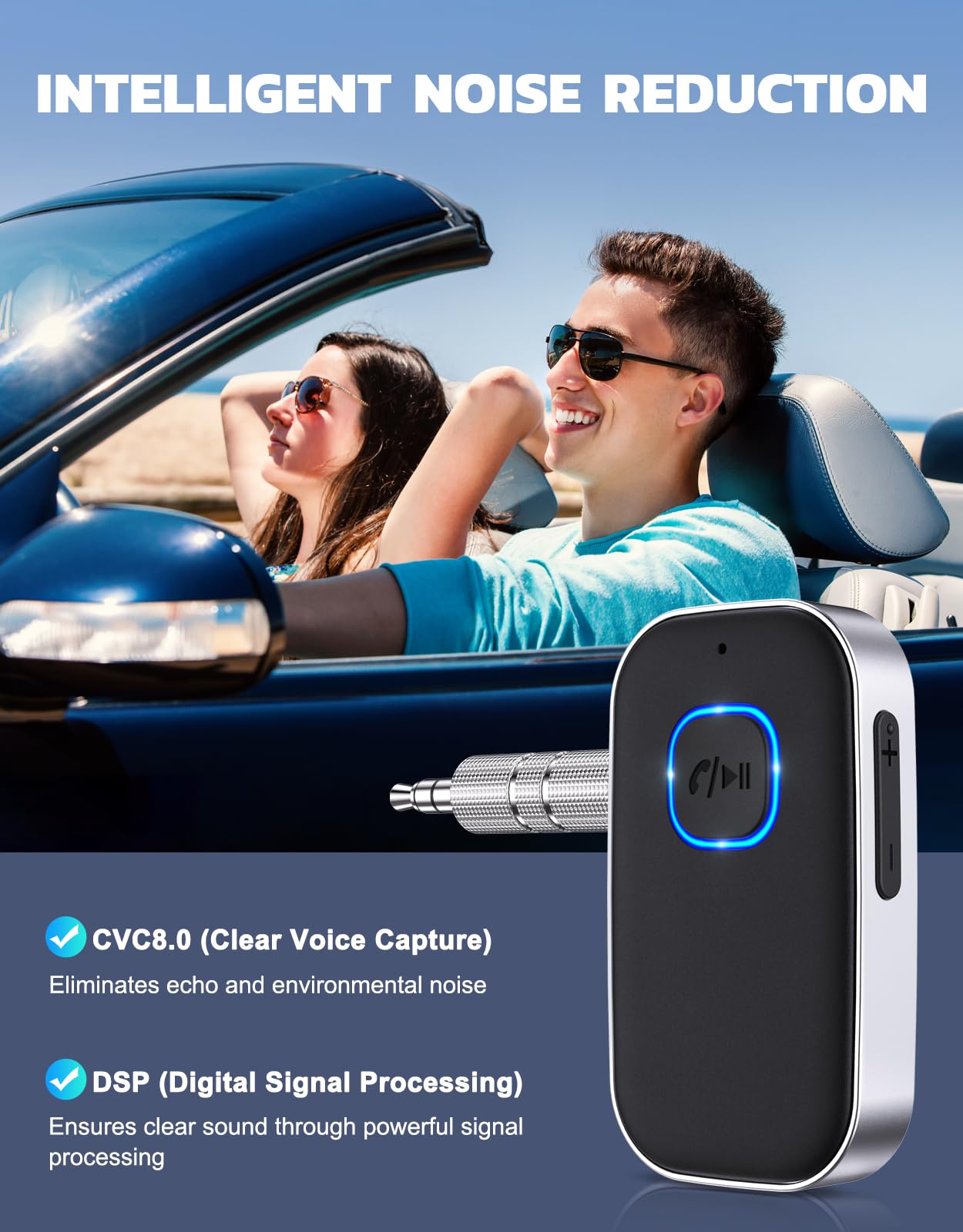 Récepteur Bluetooth pour voiture