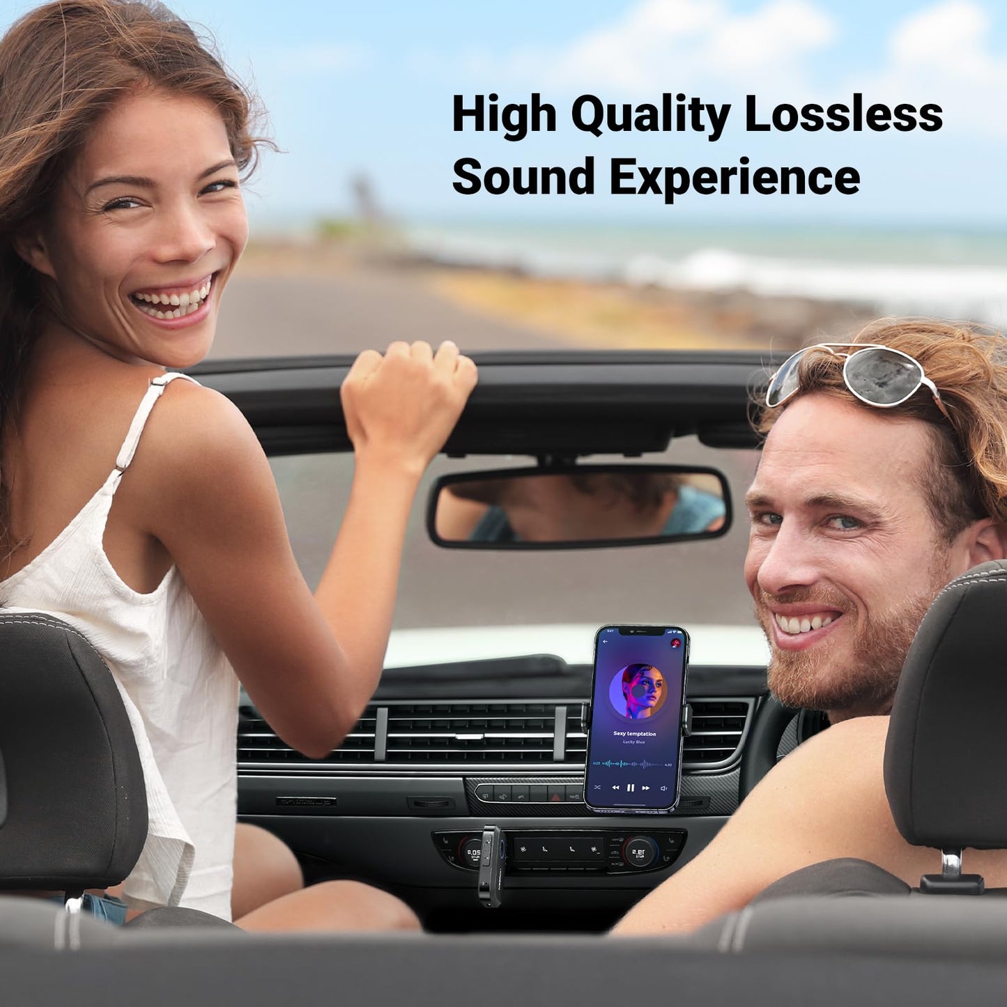 Adaptador Bluetooth auxiliar para coche