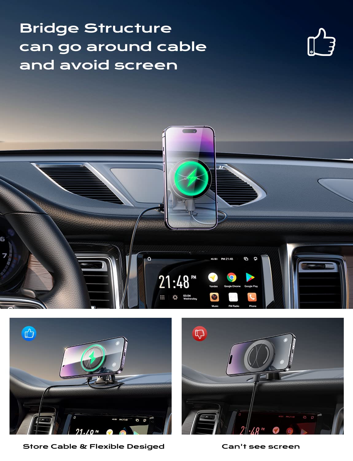 Cargador MagSafe para coche de 15 W
