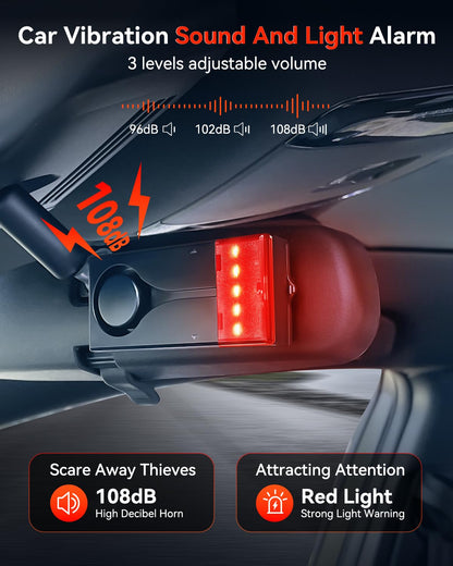 Alarme antivol à vibrations pour voiture