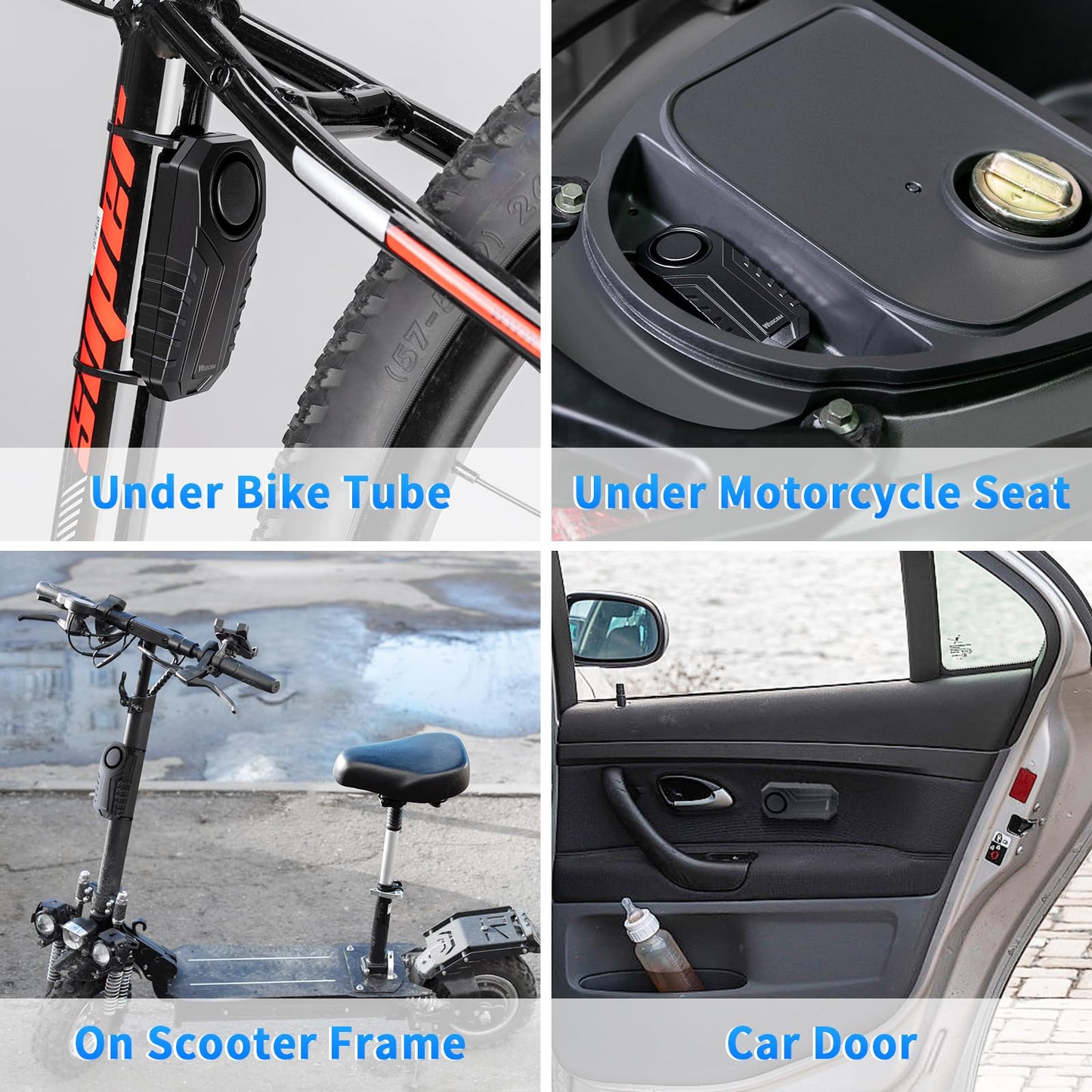 Loud Anti Theft Vibration Sensor Alarm Systems