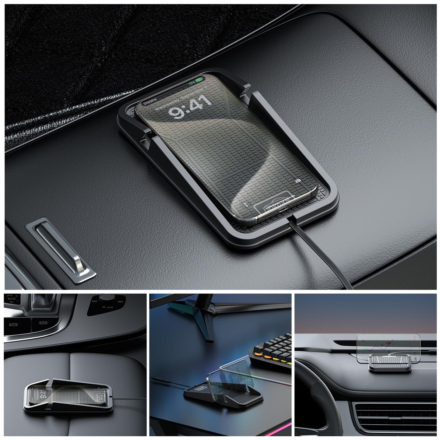 No-Slip Wireless Phone Charger